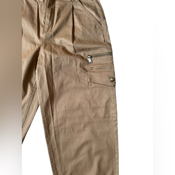 Michael Kors Tan Cargo Pants - Picture 3 of 6